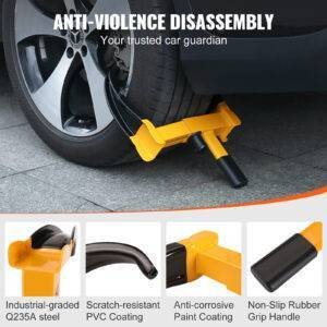 2pcs Wheel Lock Clamp Boot Tire Claw Trailer Parking Auto Car Truck Anti-Theft-safetyairbag.com