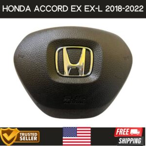 Genuine OEM Honda Accord Driver Steering Wheel Airbag (2018–2022) | EX / EX-L | VIN Verified
