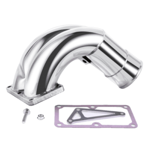 3.5" Raw Stainless Intake Elbow – 2007.5–2018 Dodge 6.7L Cummins